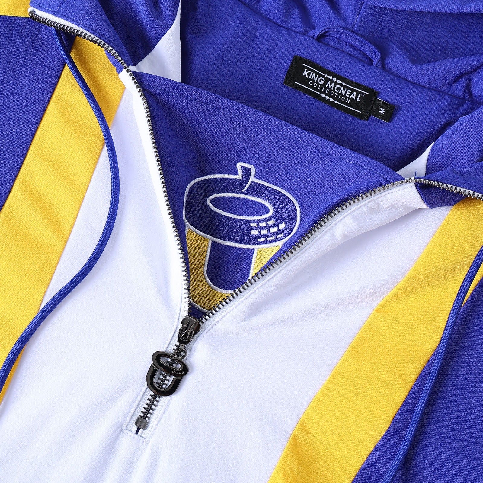 Oakwood University Blue Windbreaker Tech Pullover