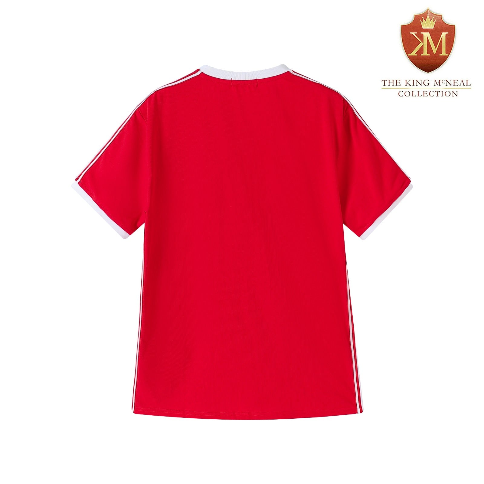 Delta Red Tapered Embossed Crest Premium Shirt