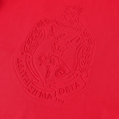 Delta Red Tapered Embossed Crest Premium Shirt