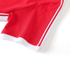 Delta Red Tapered Embossed Crest Premium Shirt