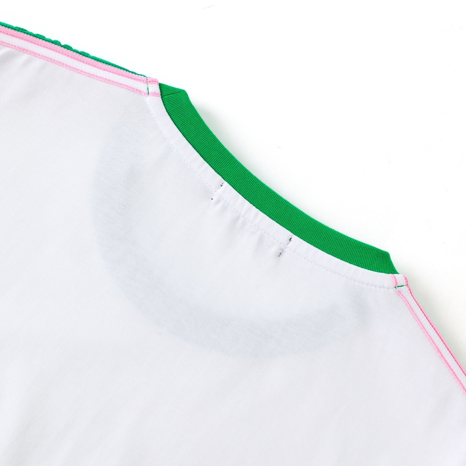 AKA White Premium Embossed Shirt