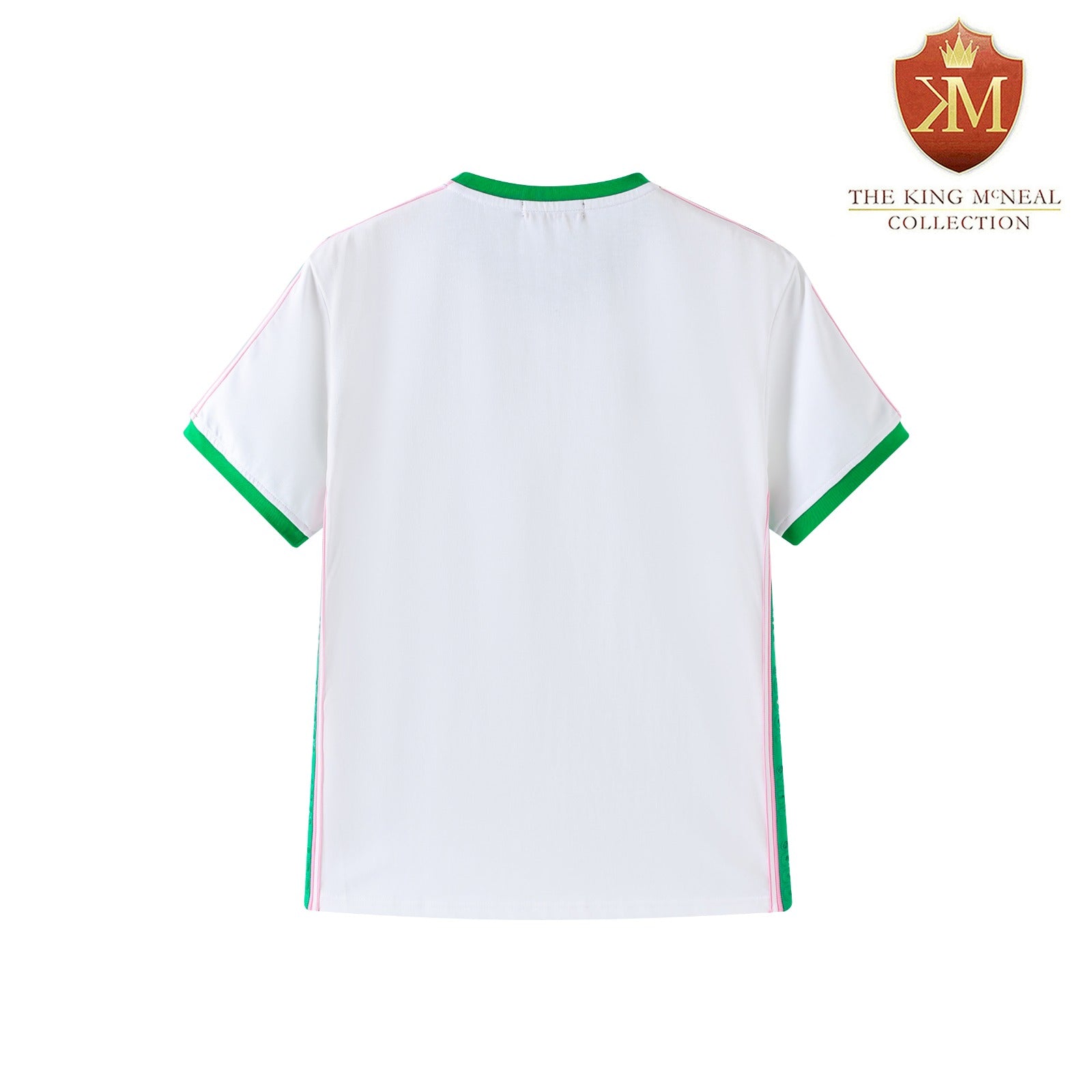 AKA White Premium Embossed Shirt