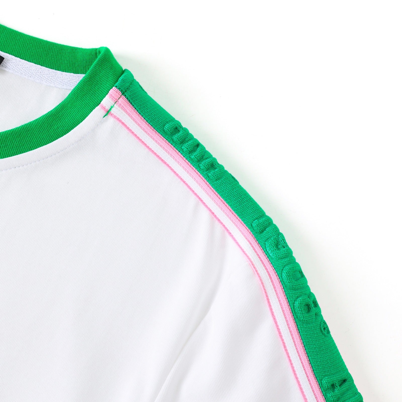 AKA White Premium Embossed Shirt