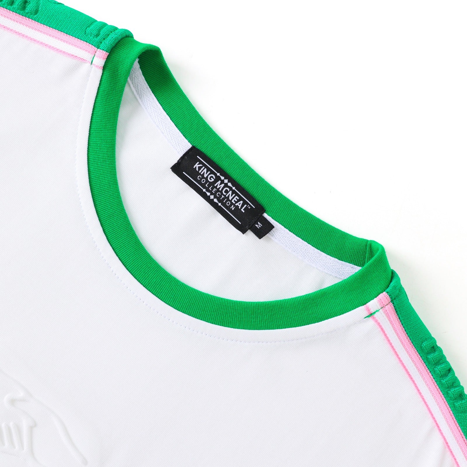 AKA White Premium Embossed Shirt