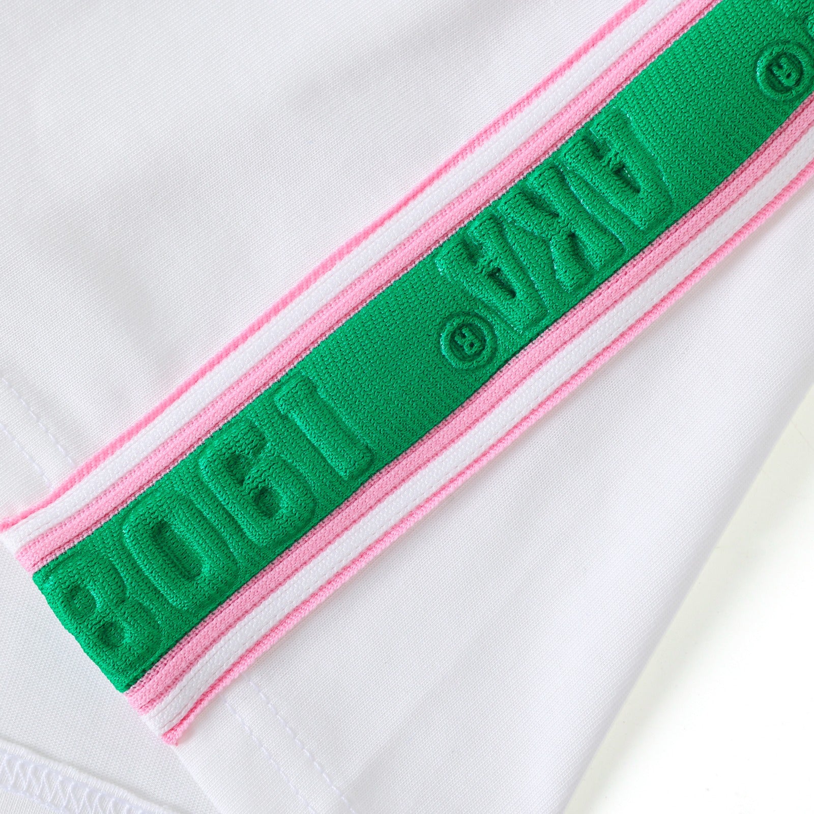 AKA White Premium Embossed Shirt