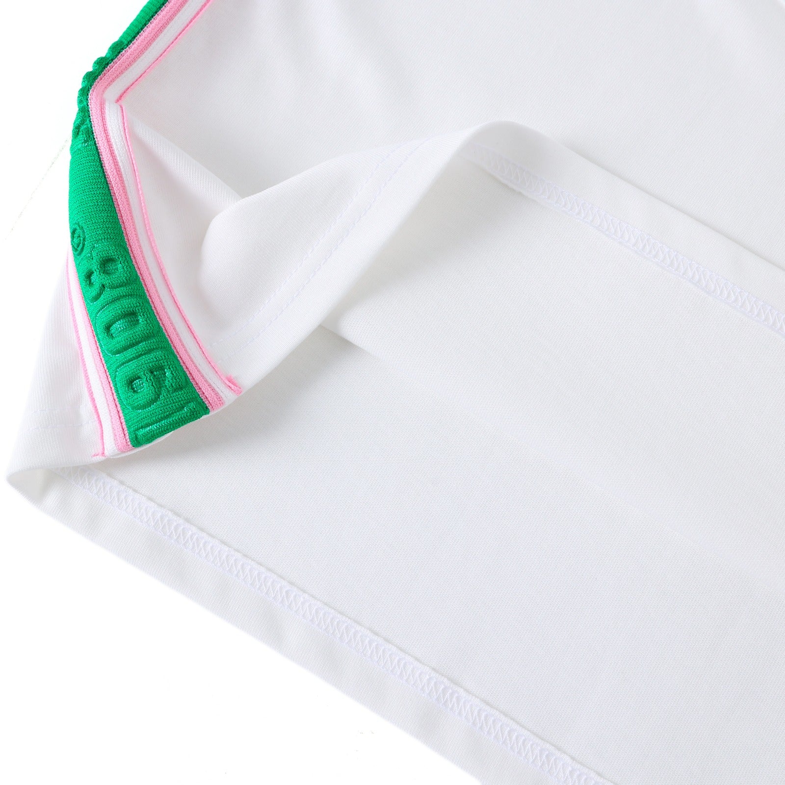 AKA White Premium Embossed Shirt