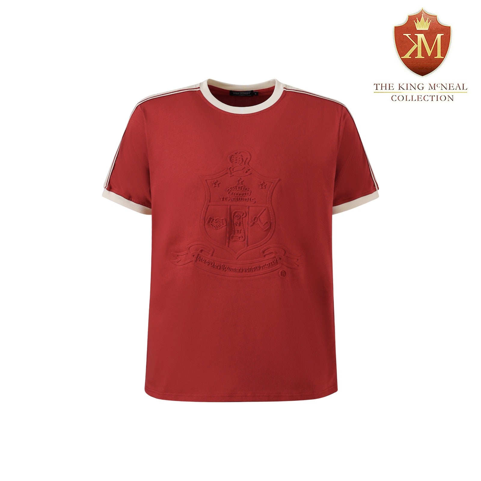 Kappa Crimson Tapered Embossed Premium Crest Shirt