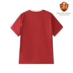 Kappa Crimson Tapered Embossed Premium Crest Shirt