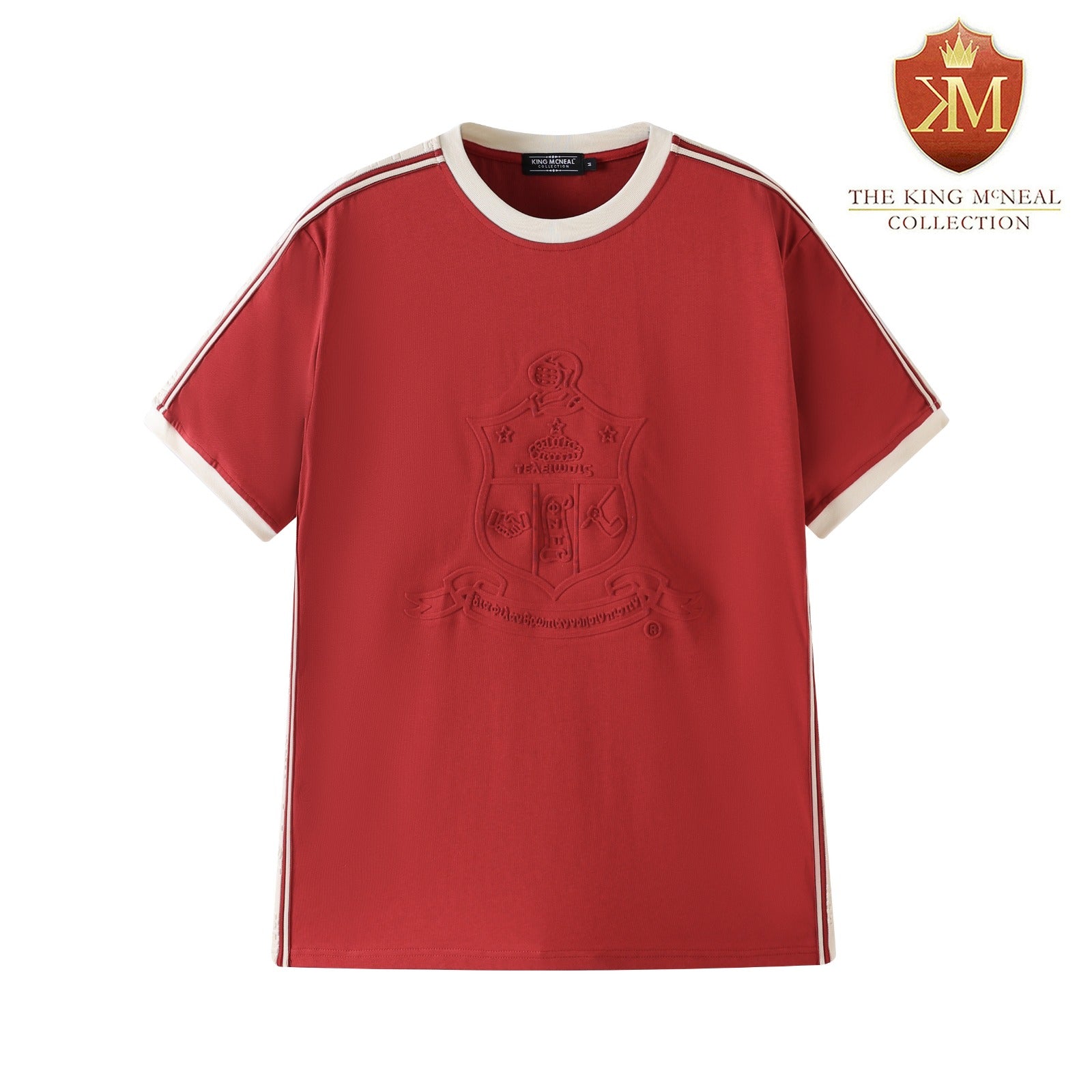 Kappa Crimson Tapered Embossed Premium Crest Shirt