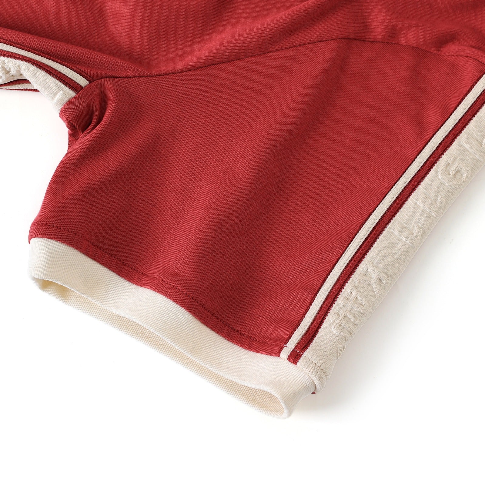 Kappa Crimson Tapered Embossed Premium Crest Shirt