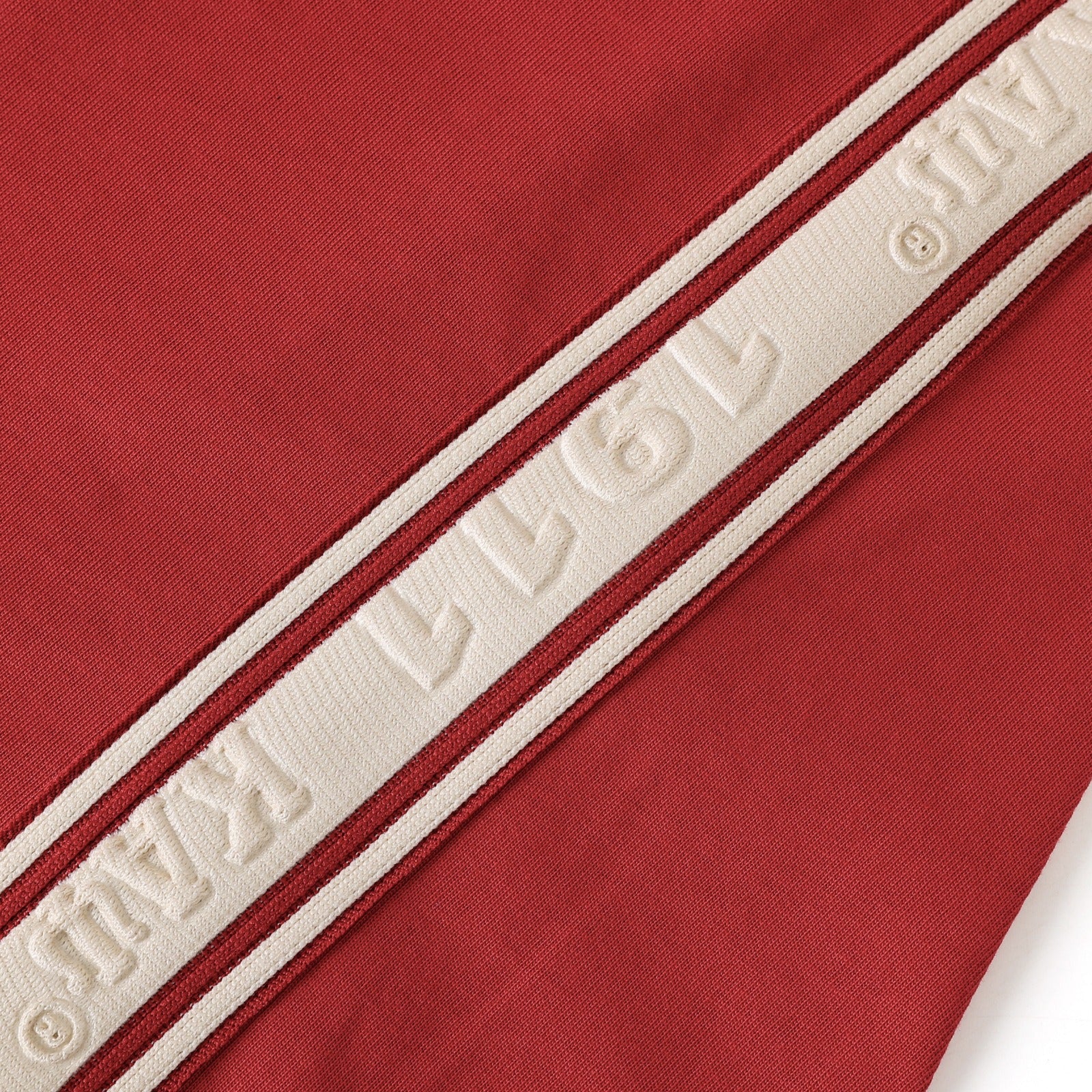 Kappa Crimson Tapered Embossed Premium Crest Shirt