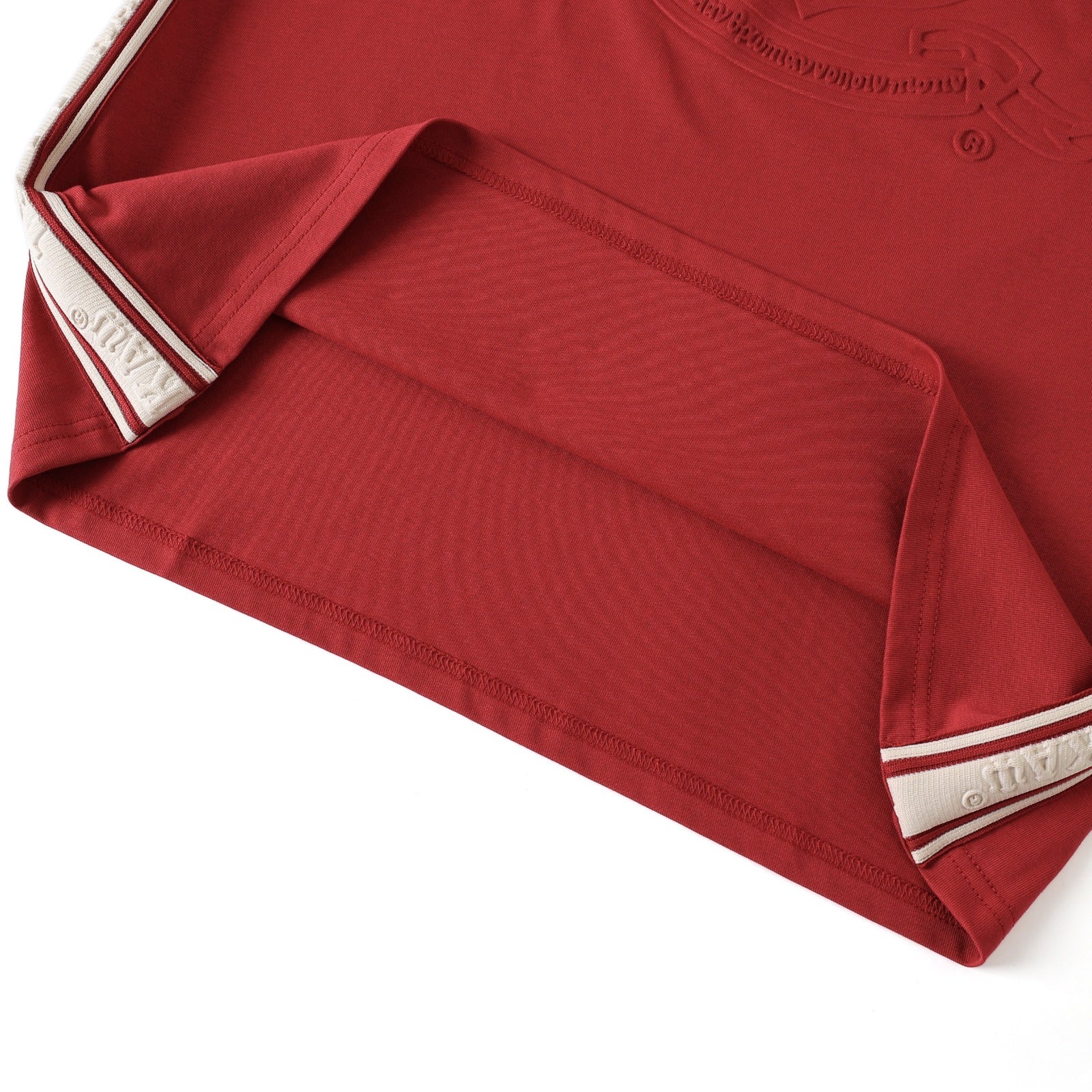 Kappa Crimson Tapered Embossed Premium Crest Shirt