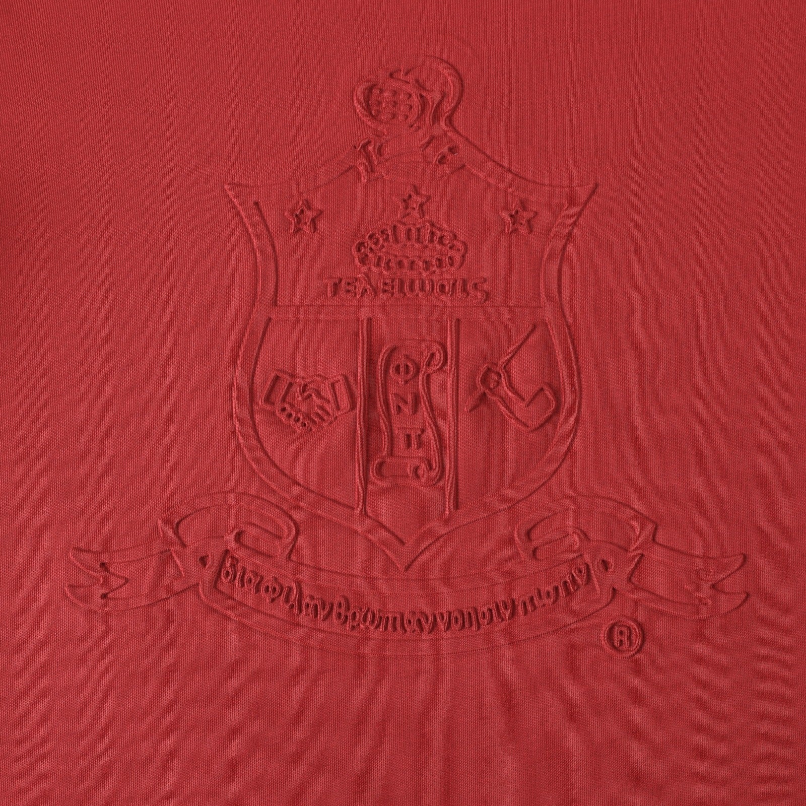 Kappa Crimson Tapered Embossed Premium Crest Shirt