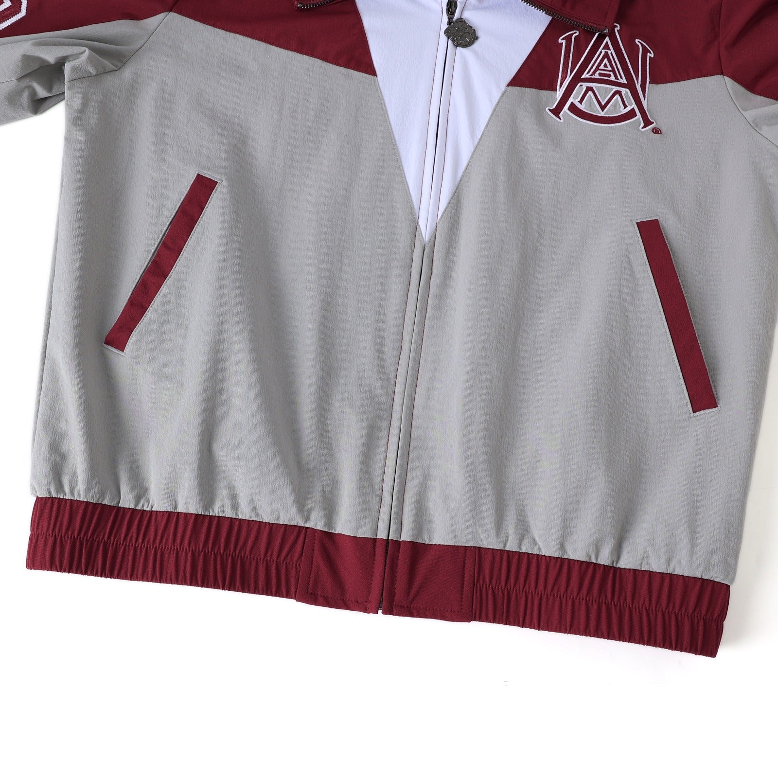 Alabama A&M Full Zip Windbreaker Tech