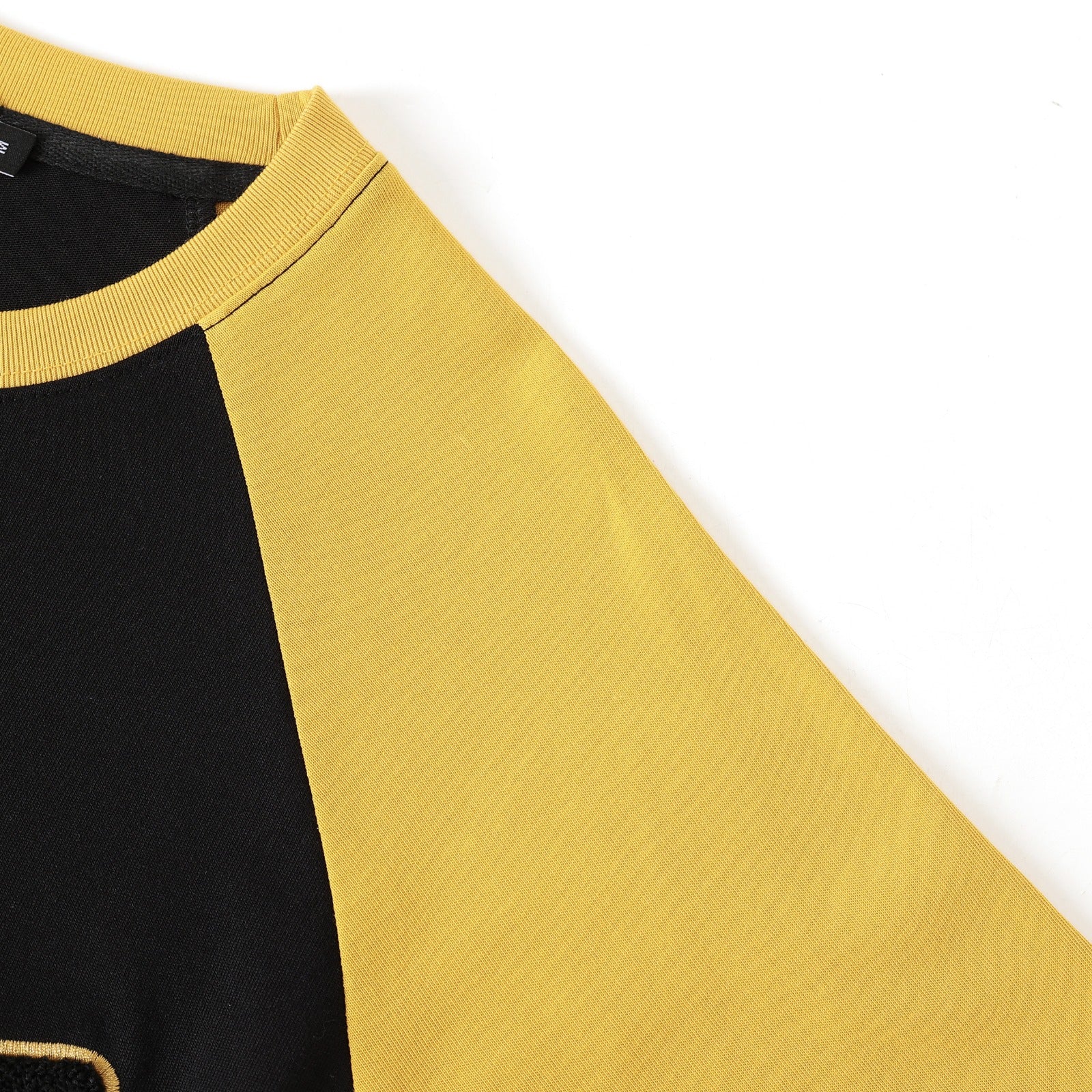 Grambling State Tiger Black Premium Chenille Raglan Shirt