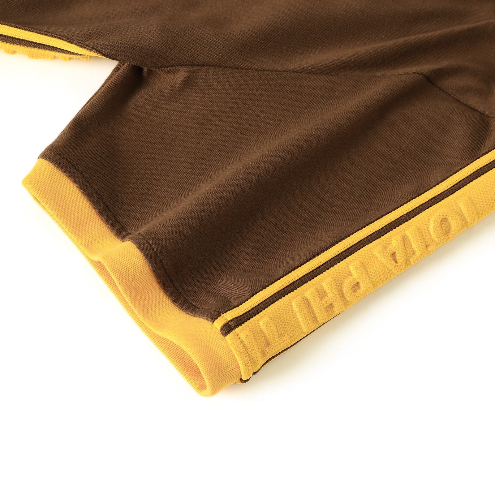 Iota Premium Brown Embossed Shirt