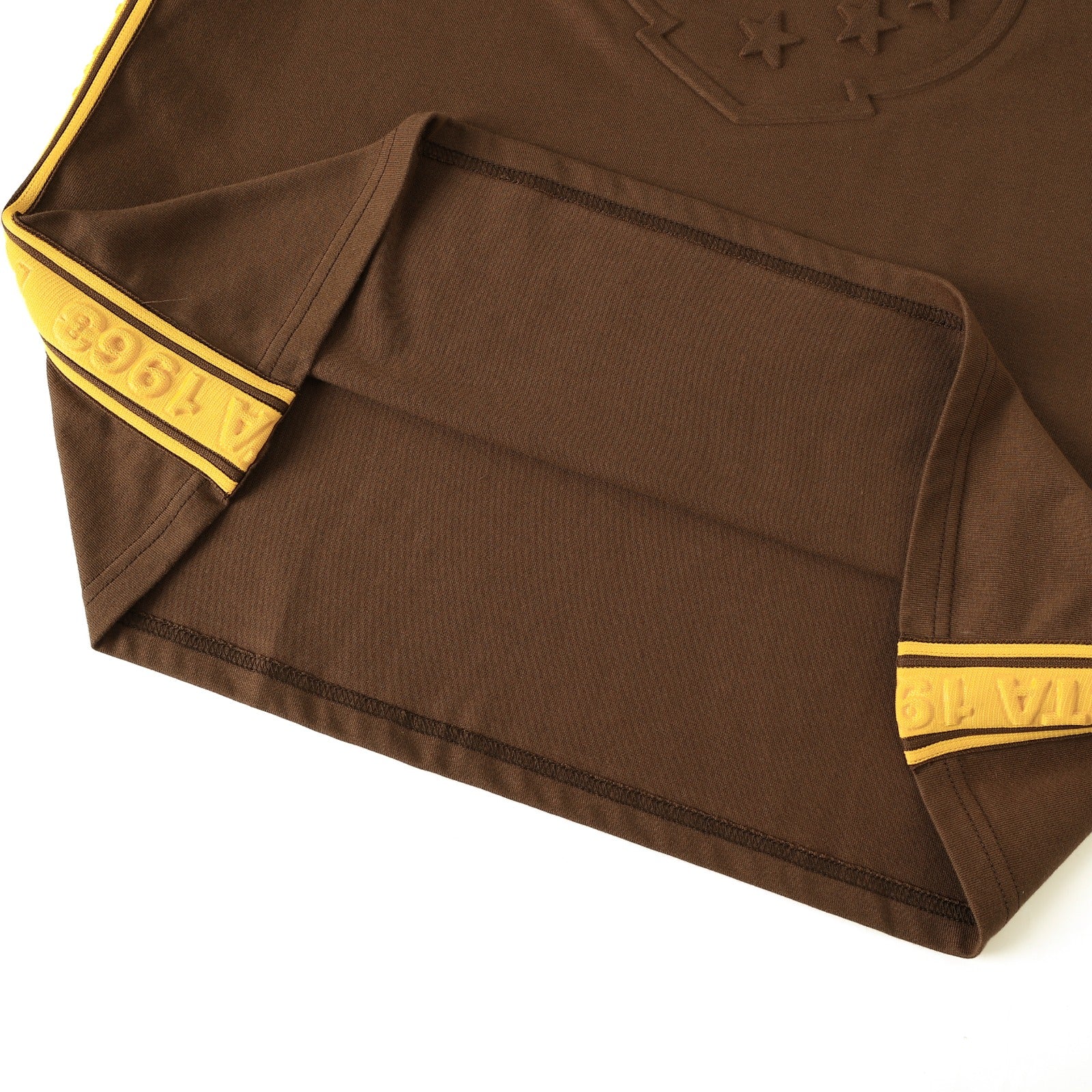Iota Premium Brown Embossed Shirt