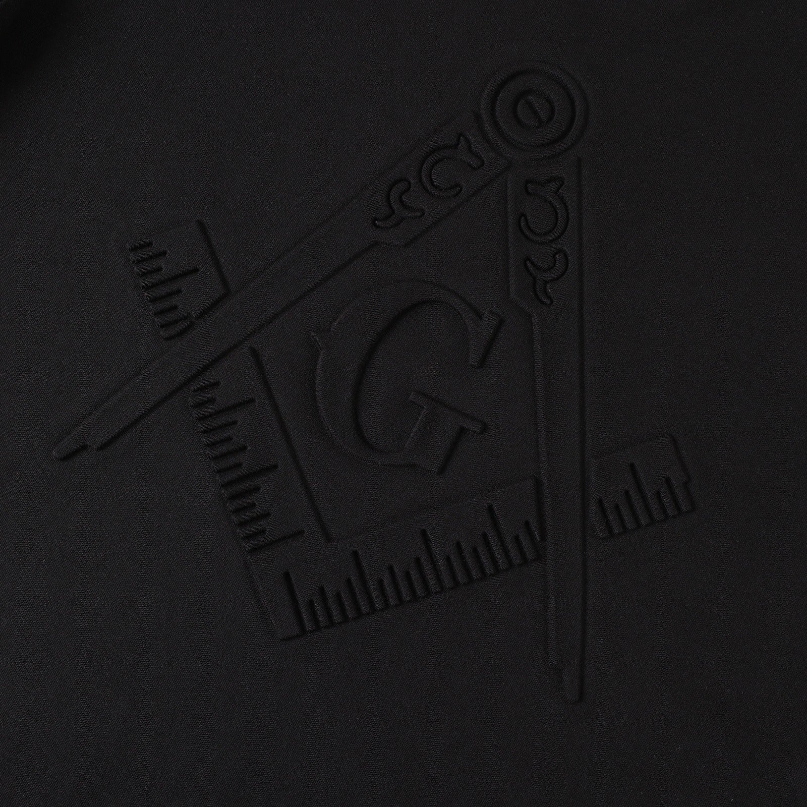 Mason Premium Black Embossed Shirt