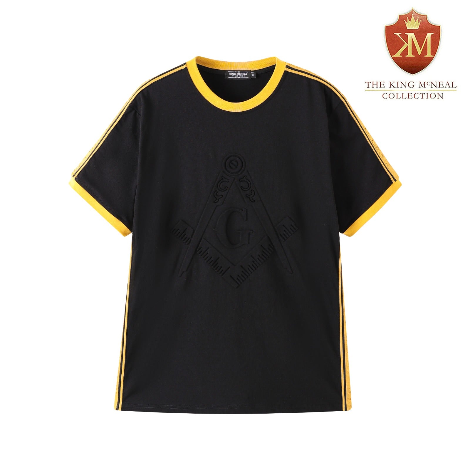 Mason Premium Black Embossed Shirt