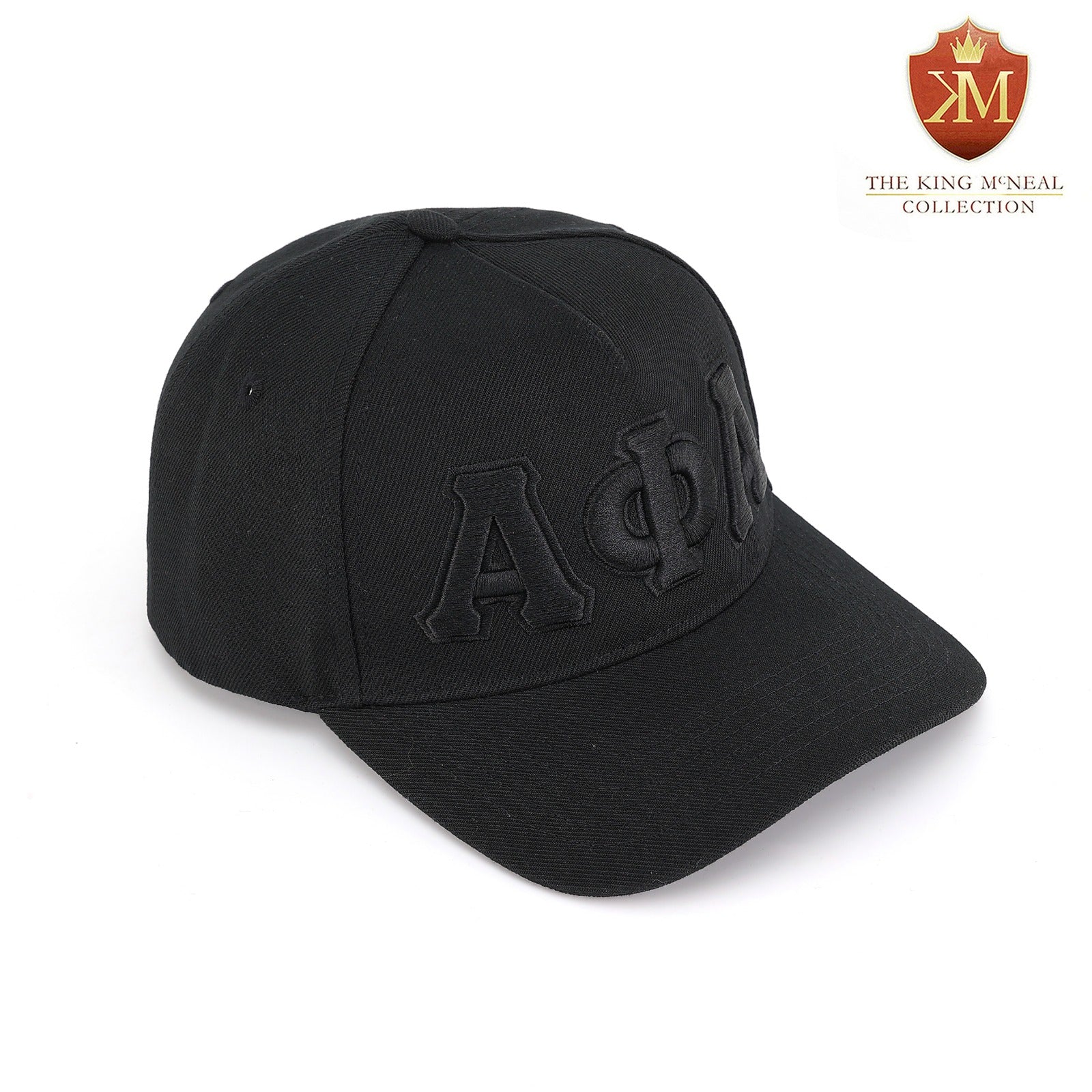 Alpha Black/Black  Snapback Hat