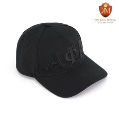 Alpha Black/Black  Snapback Hat