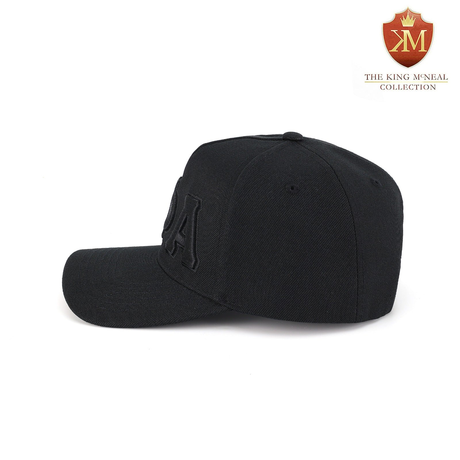 Alpha Black/Black  Snapback Hat