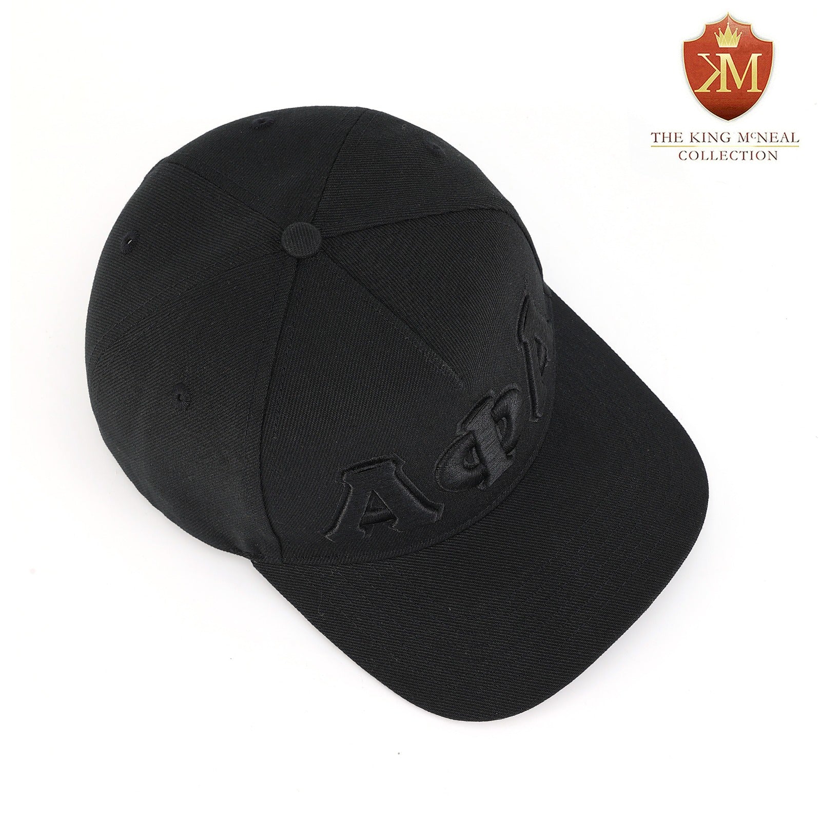 Alpha Black/Black  Snapback Hat