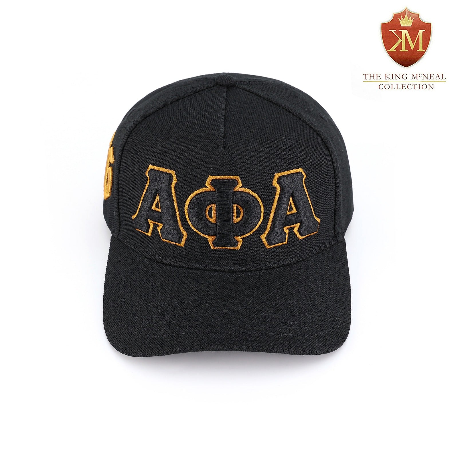 Alpha Black Snapback Hat