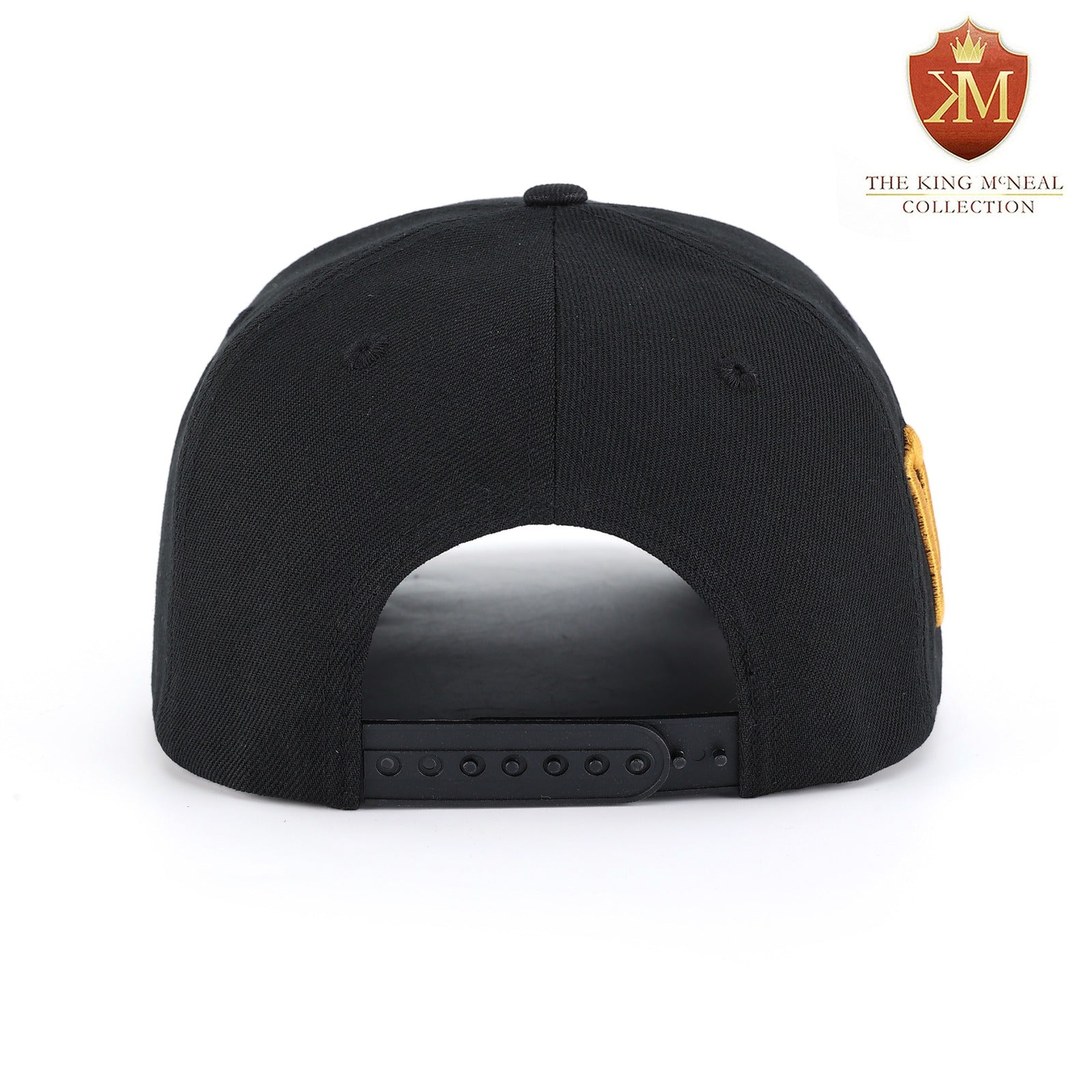 Alpha Black Snapback Hat
