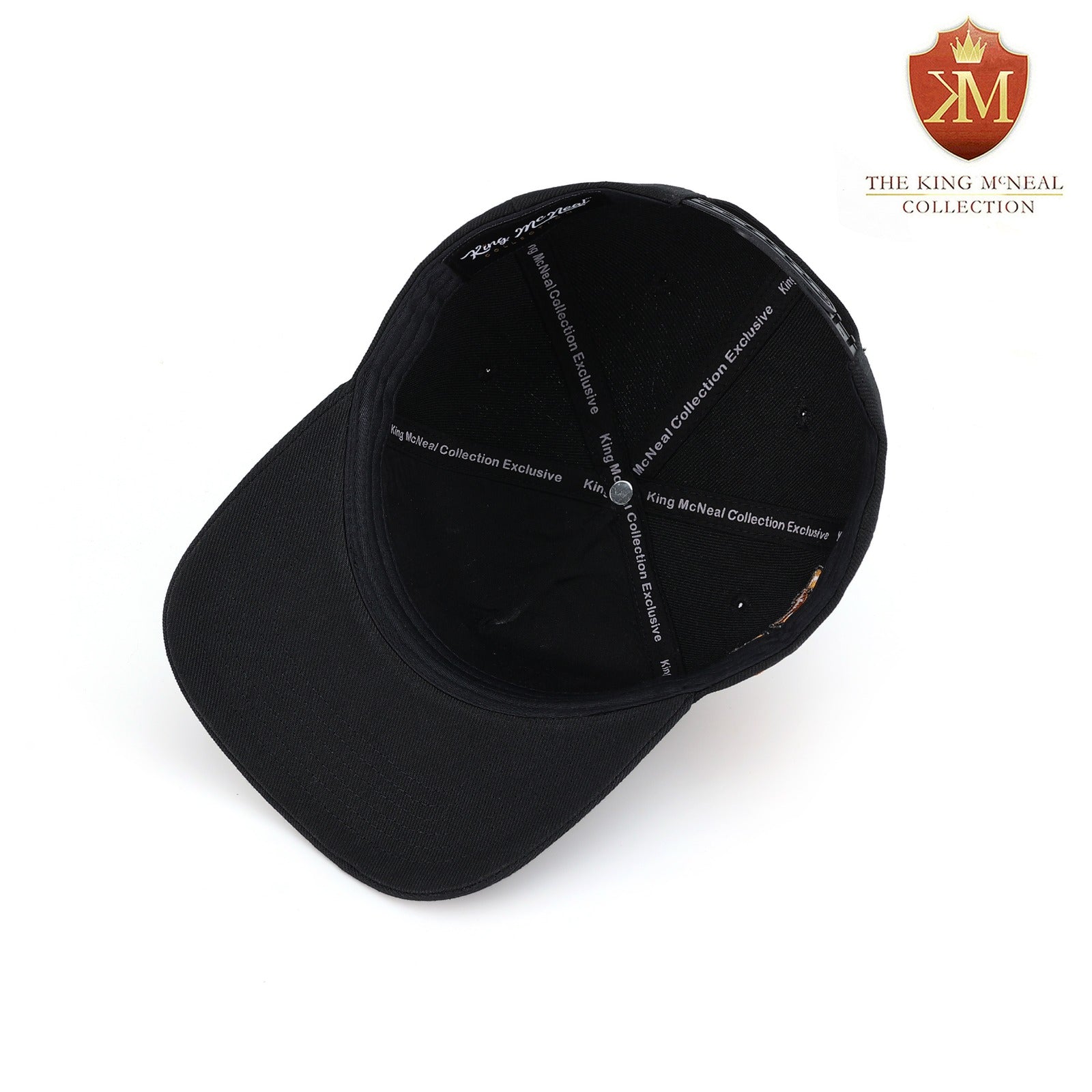 Alpha Black Snapback Hat