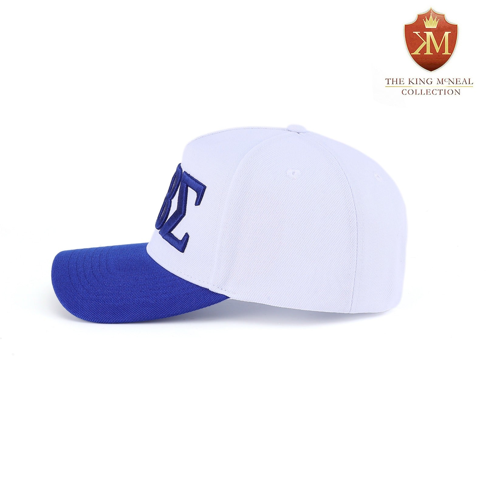 Sigma White Snapback Hat