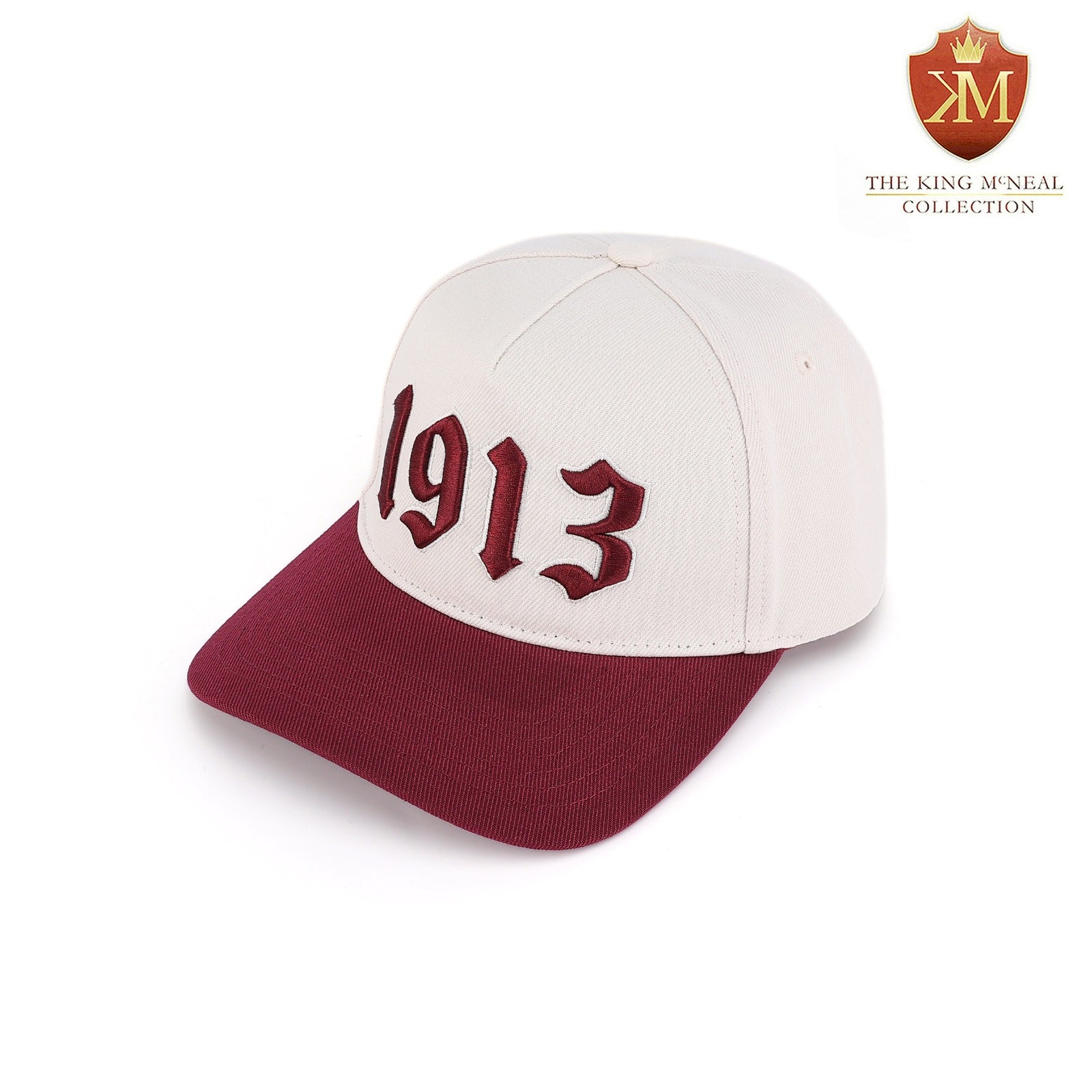 Delta 1913 Cream Snapback Hat