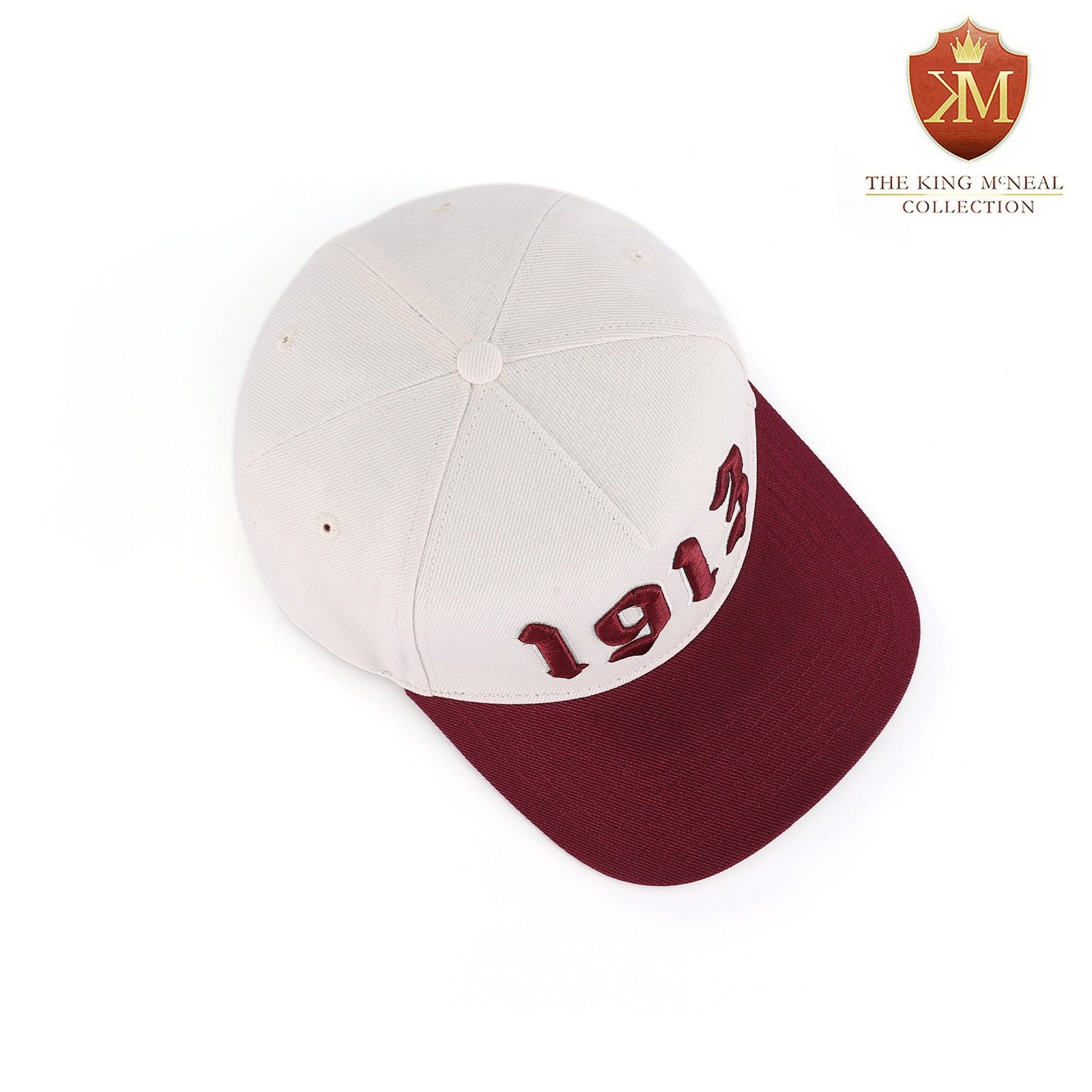 Delta 1913 Cream Snapback Hat