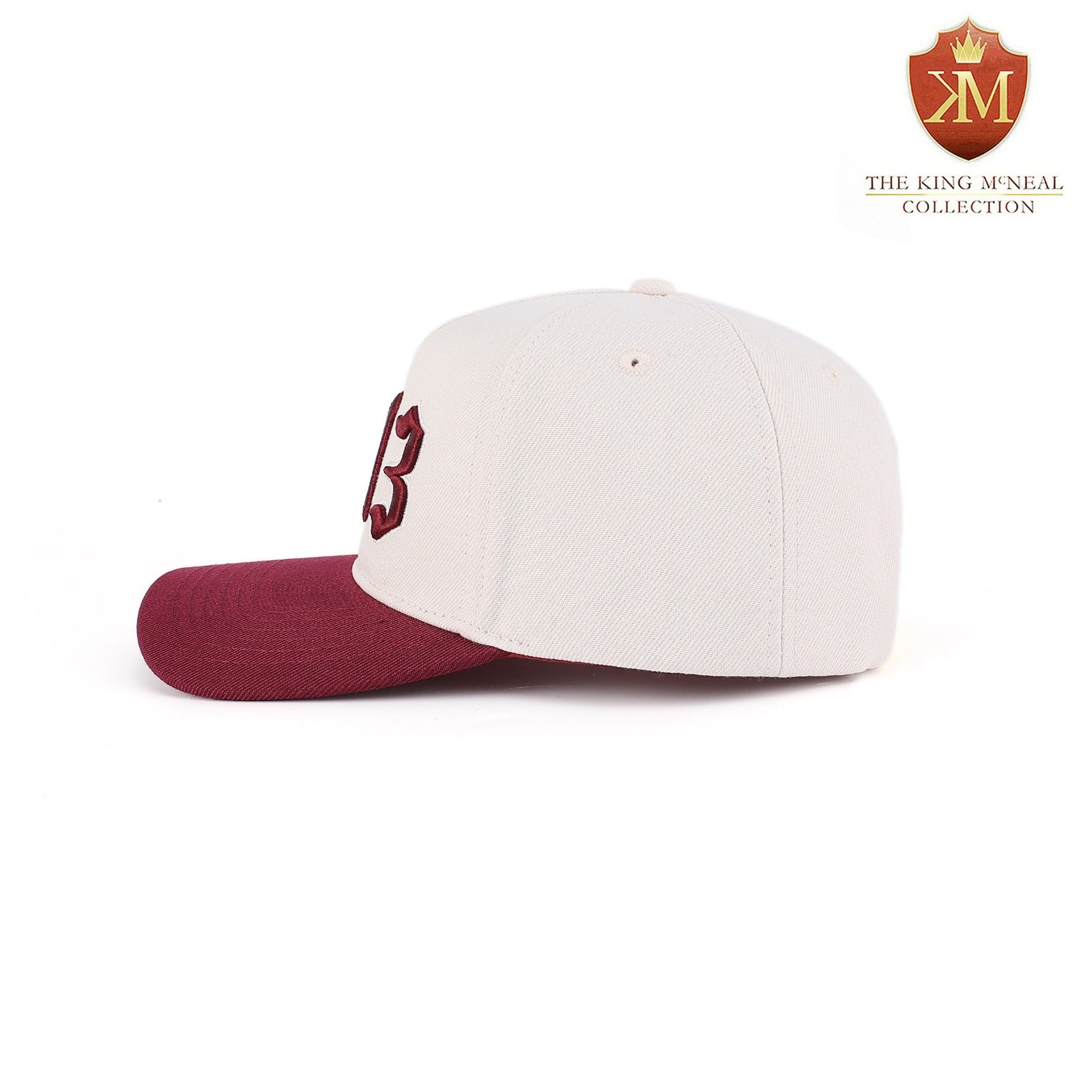 Delta 1913 Cream Snapback Hat
