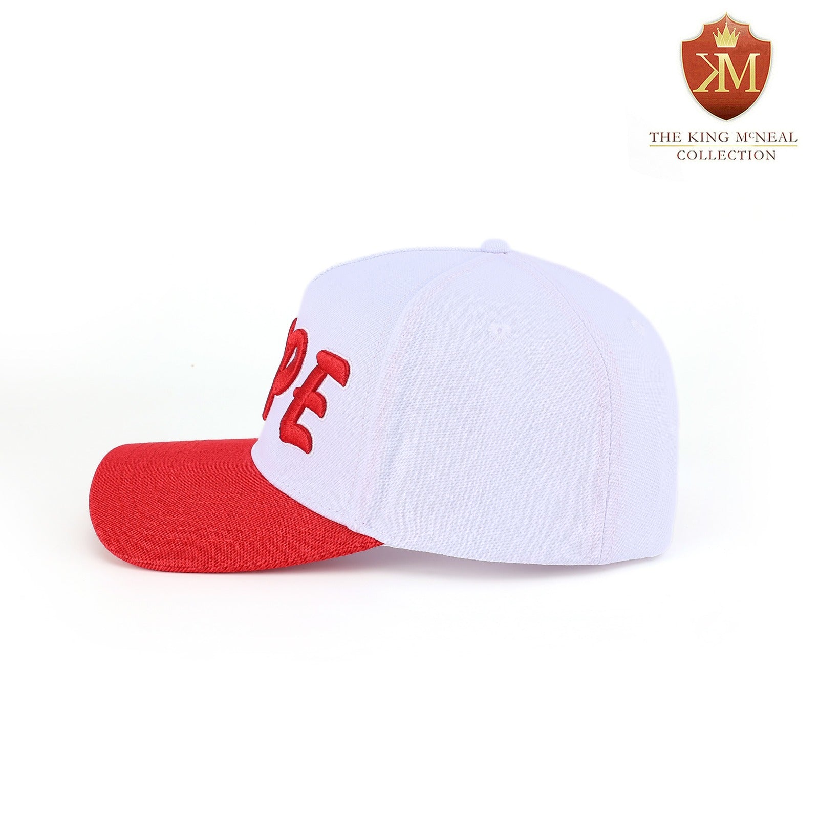 Nupe White Snapback Hat