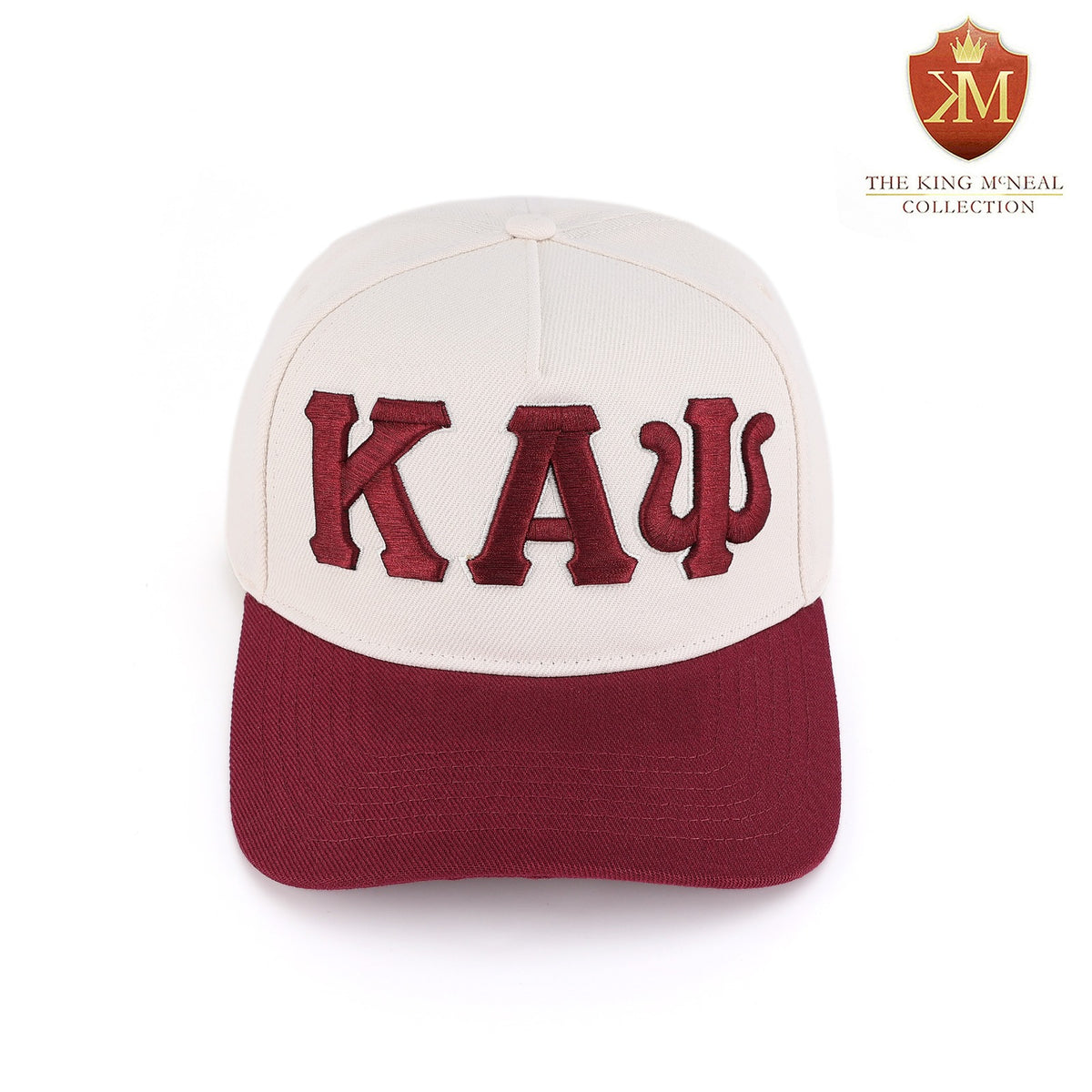 Kappa Cream Snapback Hat