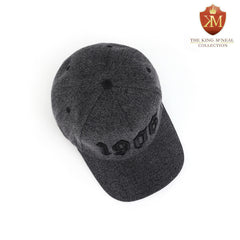 Alpha 1906 Black Denim Snapback Hat
