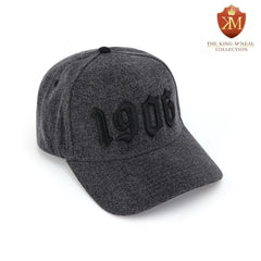Alpha 1906 Black Denim Snapback Hat