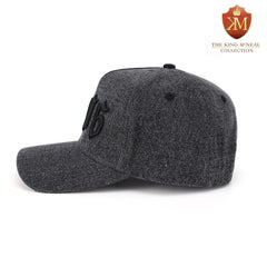 Alpha 1906 Black Denim Snapback Hat