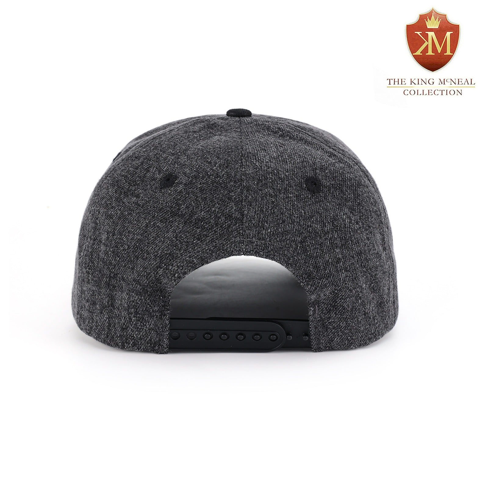 Alpha 1906 Black Denim Snapback Hat