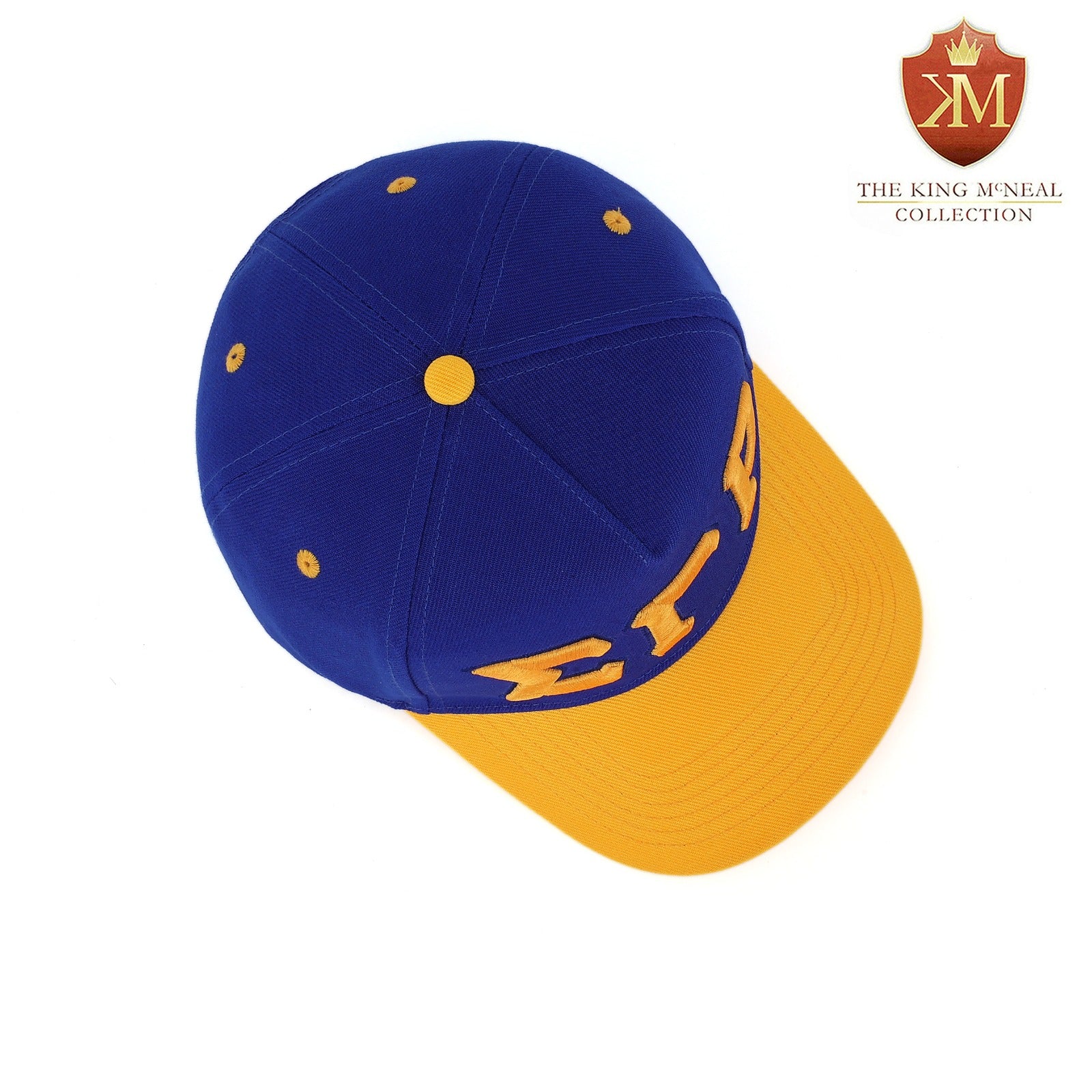 SGRho Blue Letter Snapback Hat