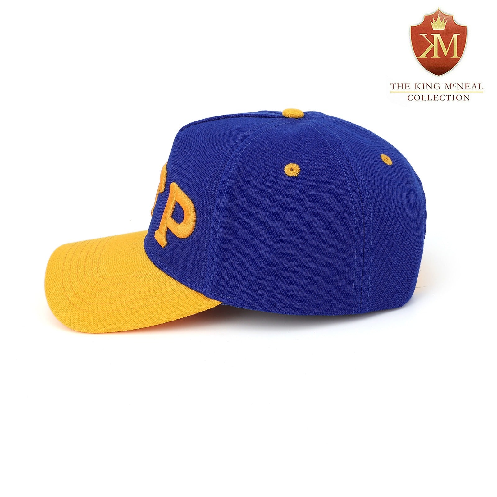 SGRho Blue Letter Snapback Hat