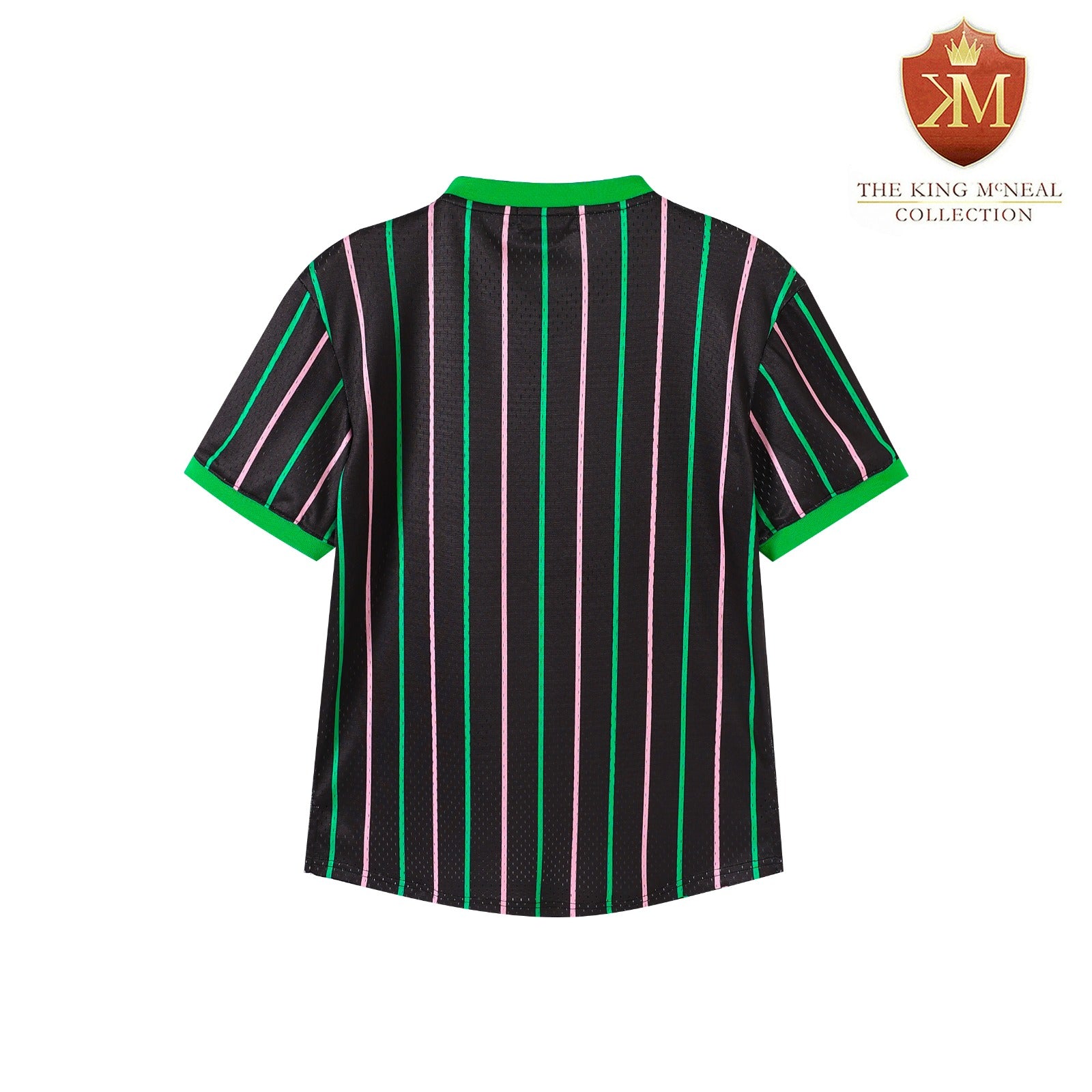 AKA Black Pinstripe Baseball Jersey