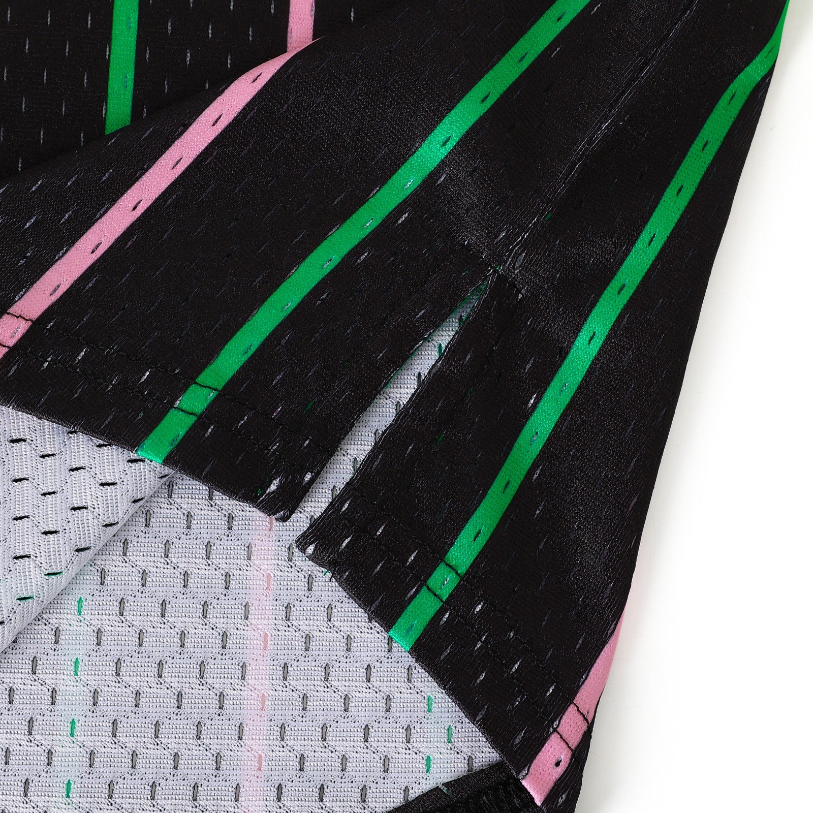 AKA Black Pinstripe Baseball Jersey