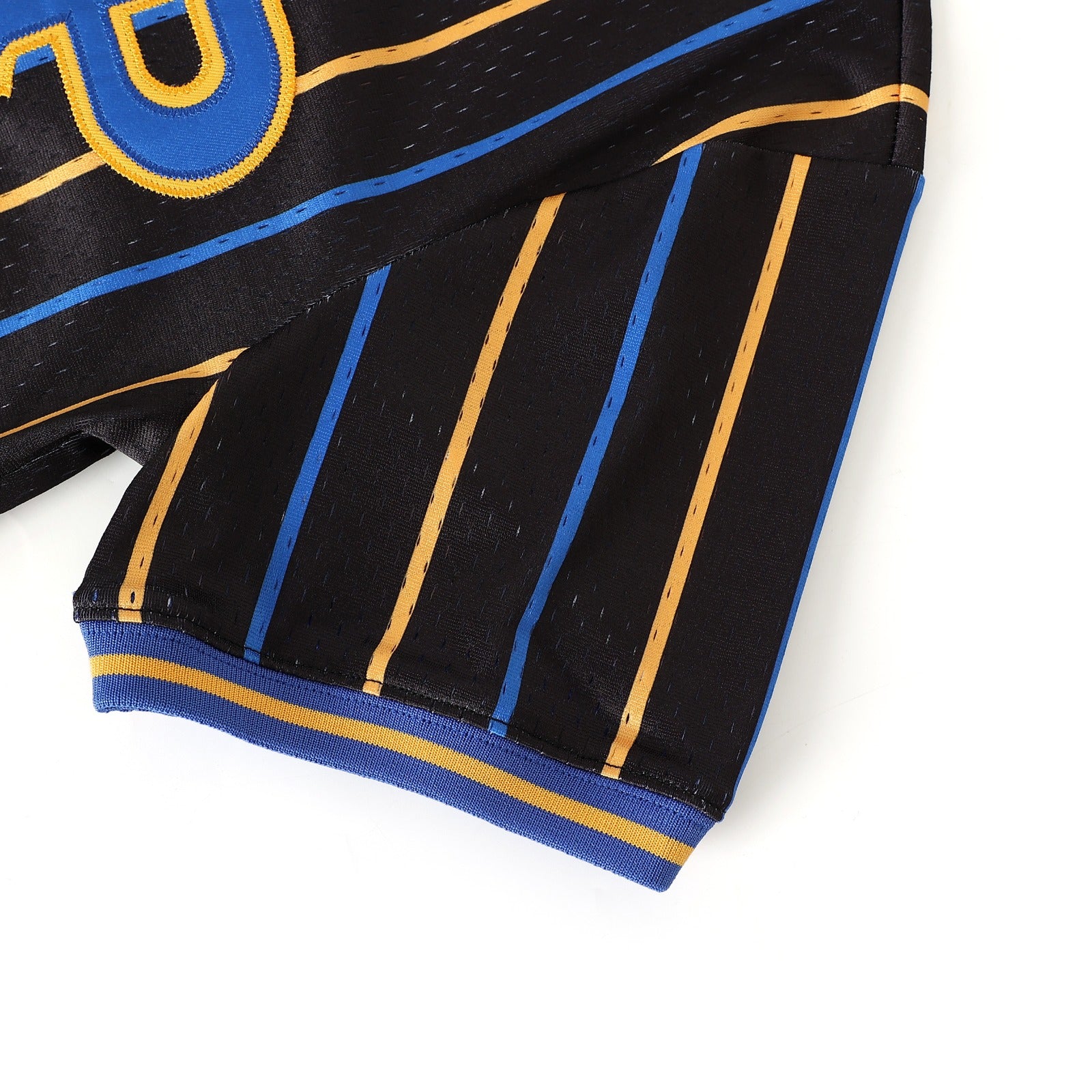 SGRho Black Pinstripe Baseball Jersey