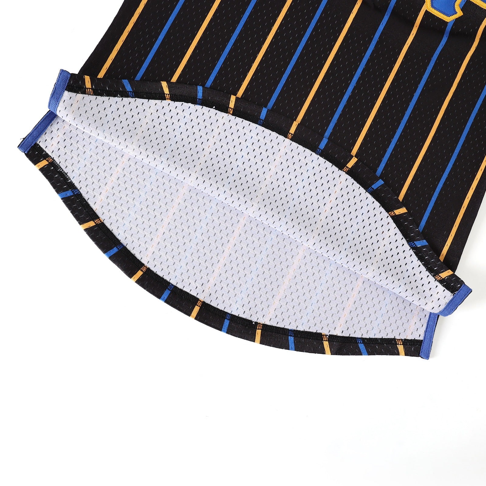 SGRho Black Pinstripe Baseball Jersey