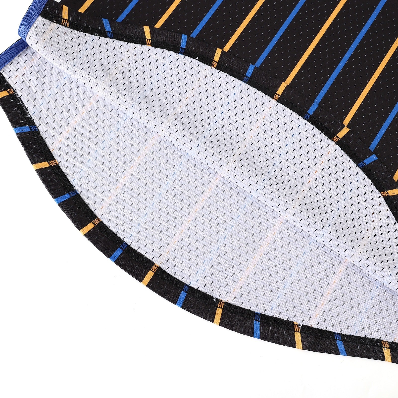 SGRho Black Pinstripe Baseball Jersey