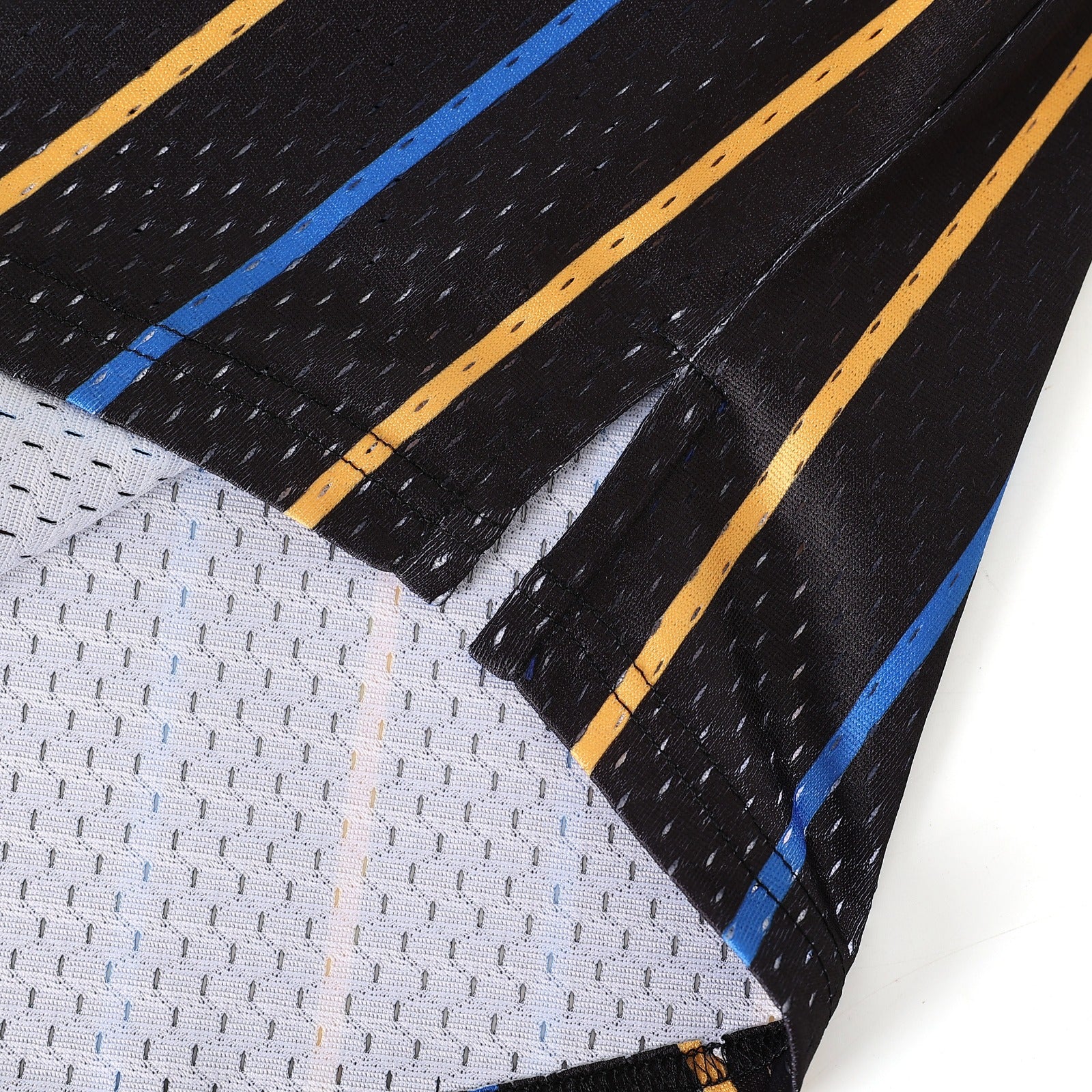 SGRho Black Pinstripe Baseball Jersey