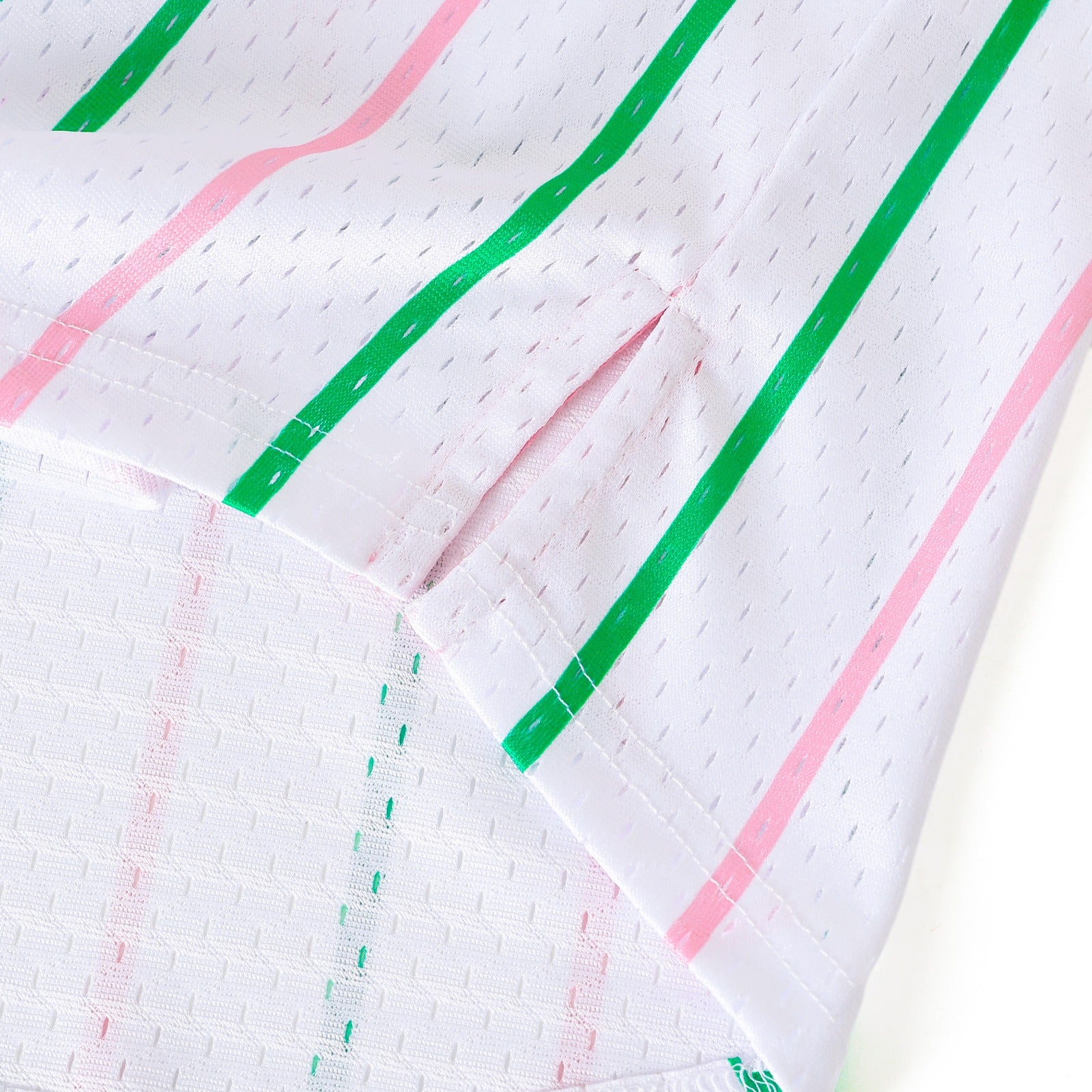 AKA White Pinstripe Baseball Jersey