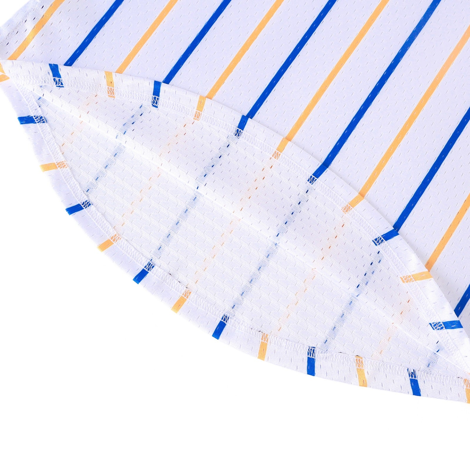 SGRho White Pinstripe Baseball Jersey
